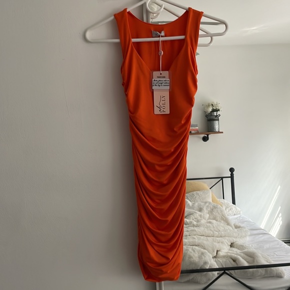 Ruched Bodycon Mini Dress - Picture 4 of 4